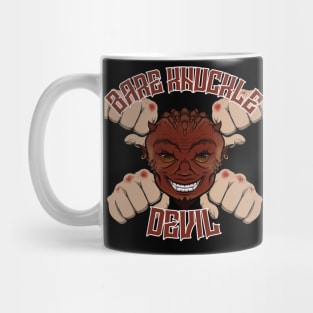 Bare knuckle boxing Devil Mug